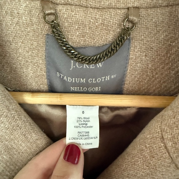 J. Crew majesty pea coat - 0 - Picture 3 of 3